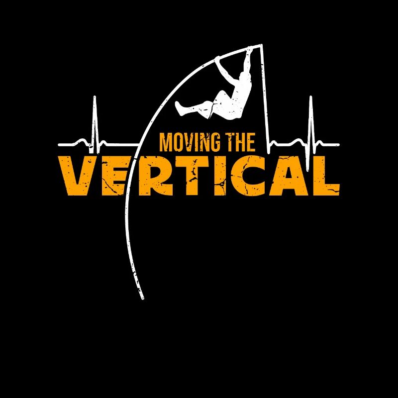 Pole Vault Moving The Vertical Track And Field