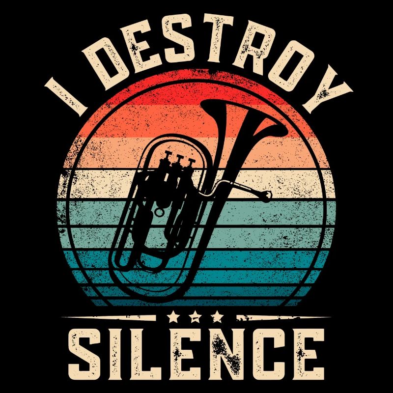 Euphonium Horn I Destroy Silence