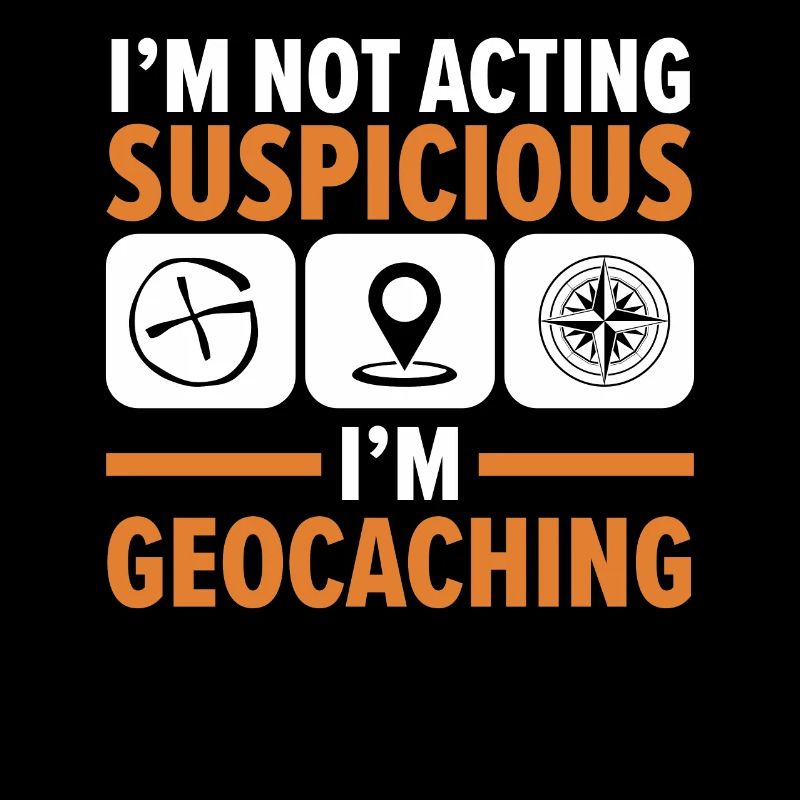 Ich verhalte mich nicht verdächtig, ich bin ein Ge