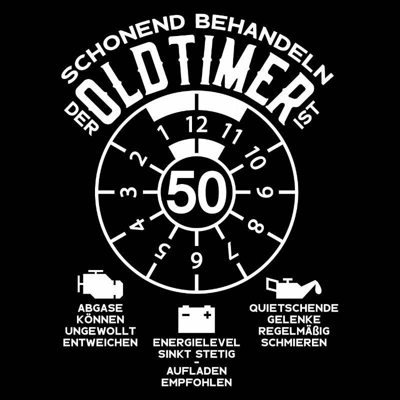 SCHONEND BEHANDELN 50. GEBURTSTAG 1973 OLDTIMER