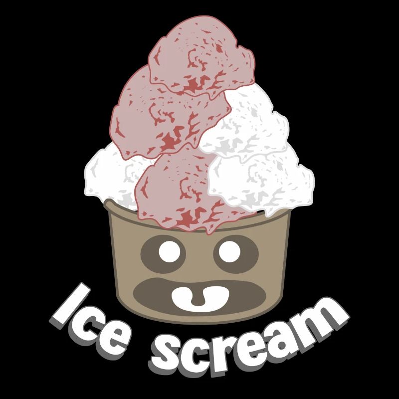 Eis Eiscreme Gespenst Eisbecher