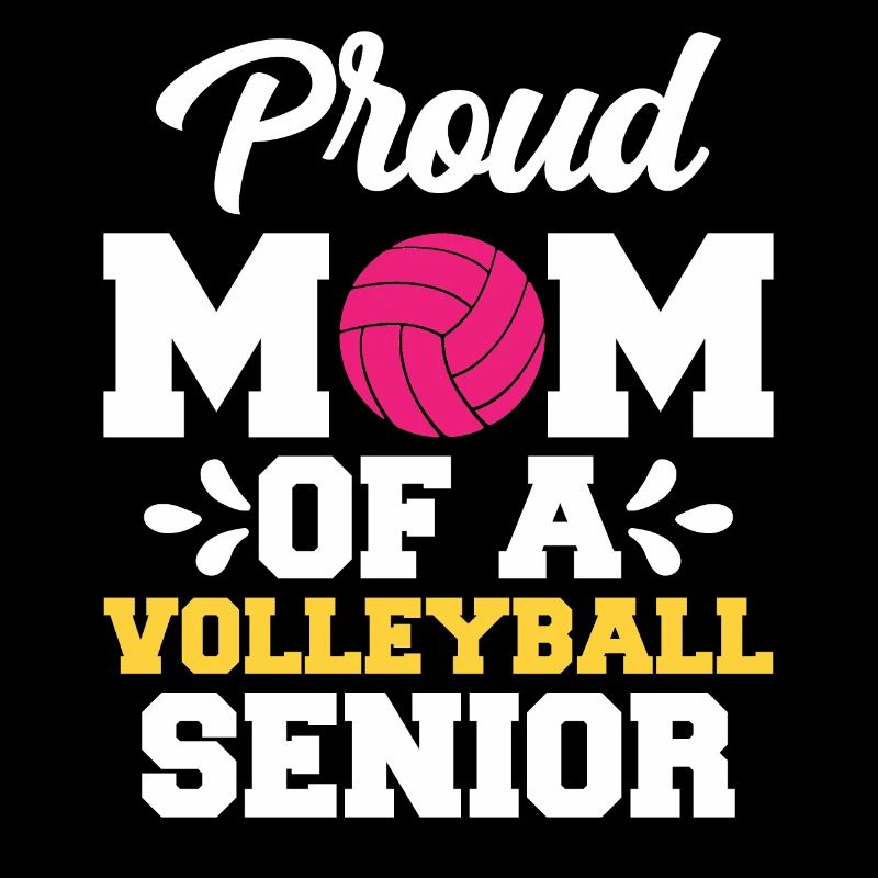 Stolze Mutter Einer Volleyball-Seniorin