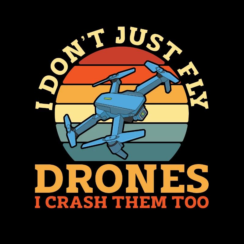 Course de drones Je ne fais pas que voler Retro Drone Fpv Race