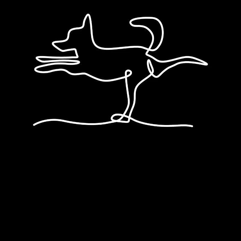 Chiens de yoga Chien de méditation