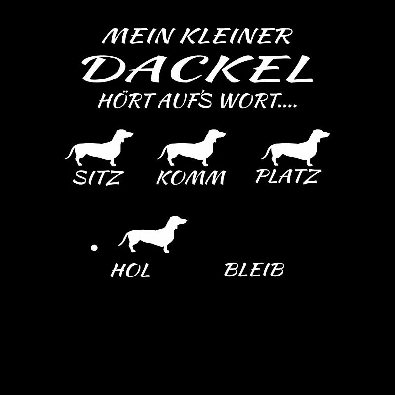 Hund Dackel Hundebesitzer Gechenkidee