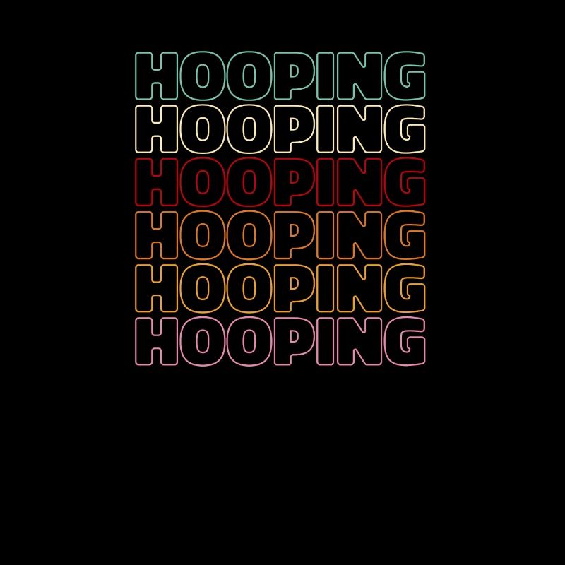 Retro Vintage Hooping Hooping Hula Hoops