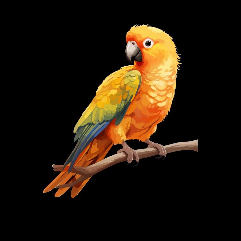 Sun Conure, parrot Conure