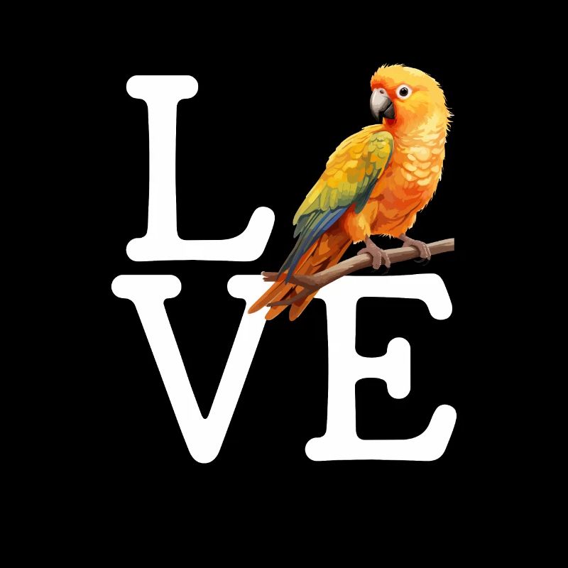 Sun Conure, parrot Conure
