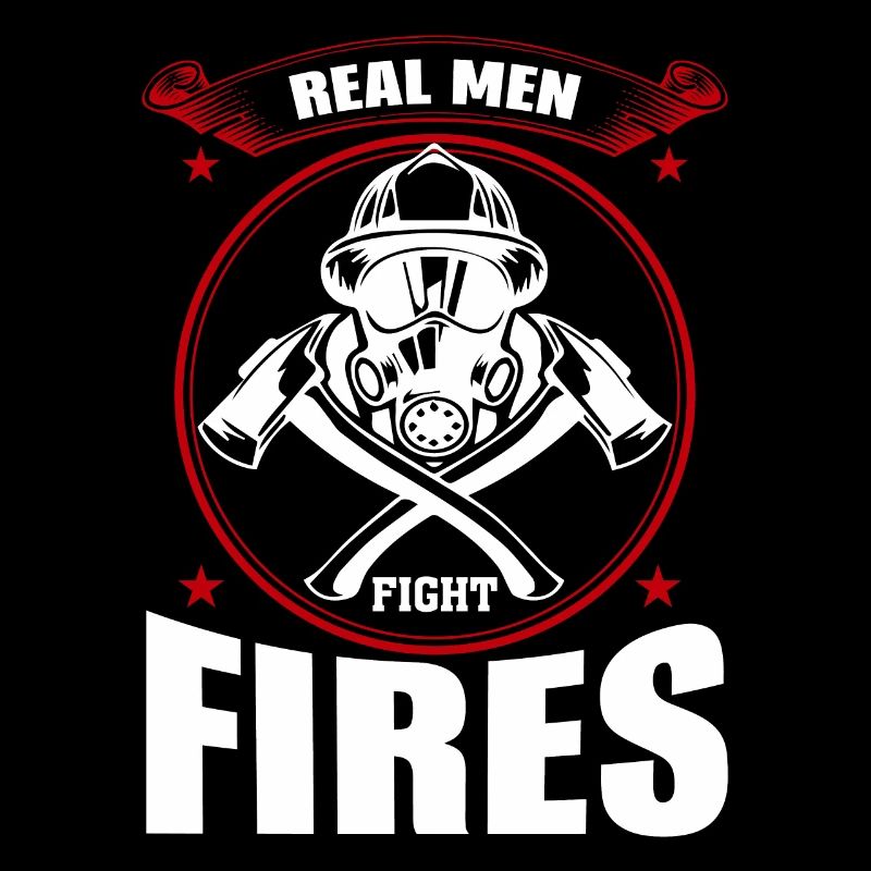 Echte Männer Bekämpfen Brände