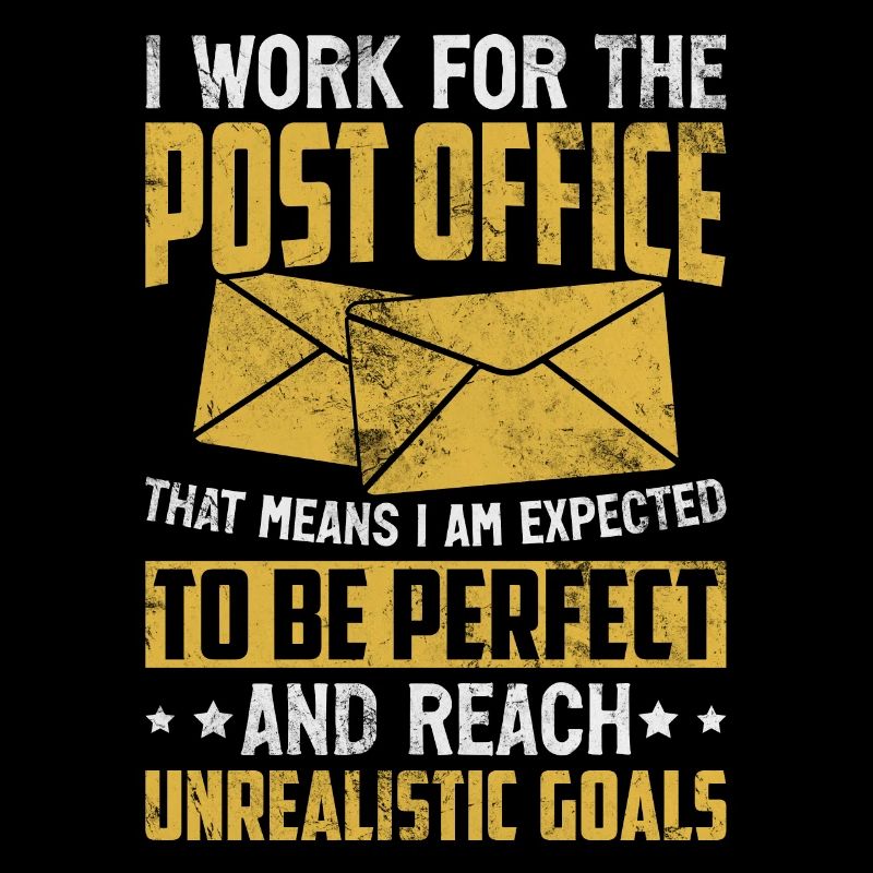 Postal Worker Funny Mail Carrier Mailman Post