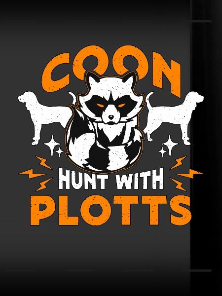 Vaskebjørn Jakt Coon Jakt Med Plotts Jakt Hund