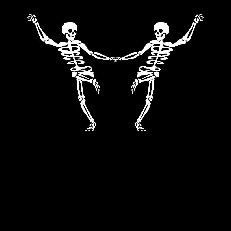 Danser Halloween Boogie-Woogie Skeletons