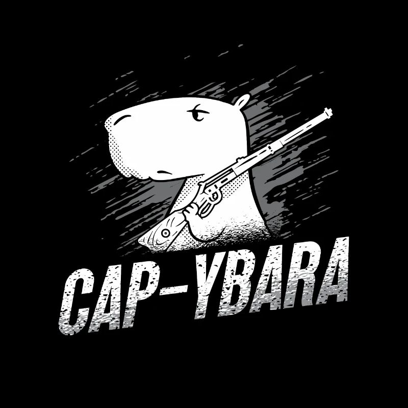 Capybara Cap-Ybara Rongeur Propriétaire d’animaux Capybara Lover