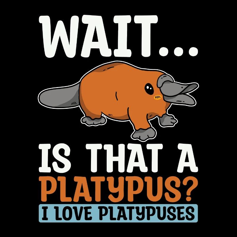 Platypus Wait est qu’un ornithorynque semi-aquatique