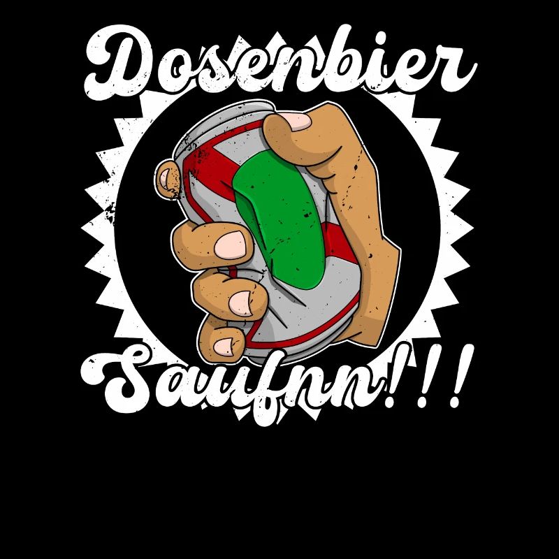 Bier Trinker Saufen Bierdosen Dosenbier Trinker