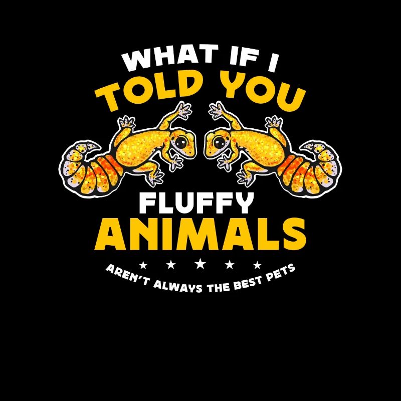 Leopard Gecko What If I Told You Fluffy Animals