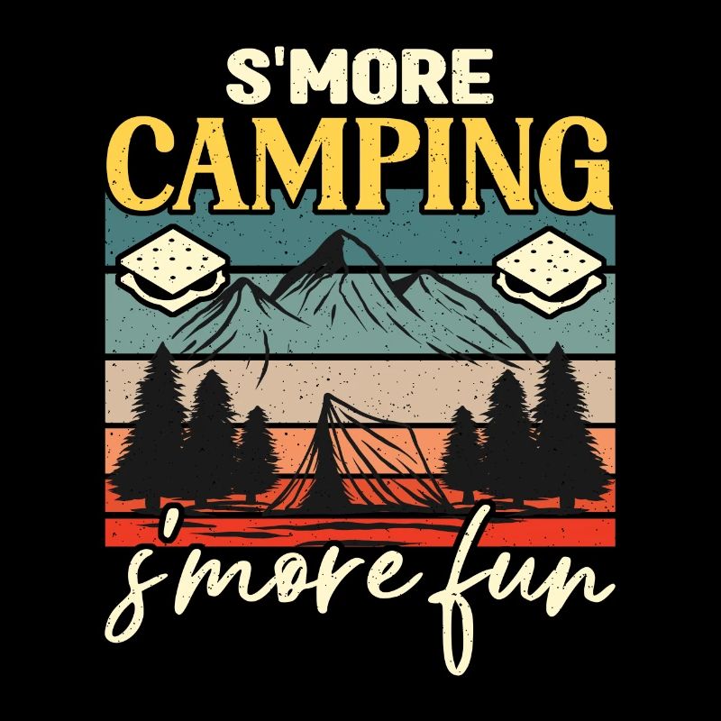 S'more Camping S'more Fun Roasting Marshmallows