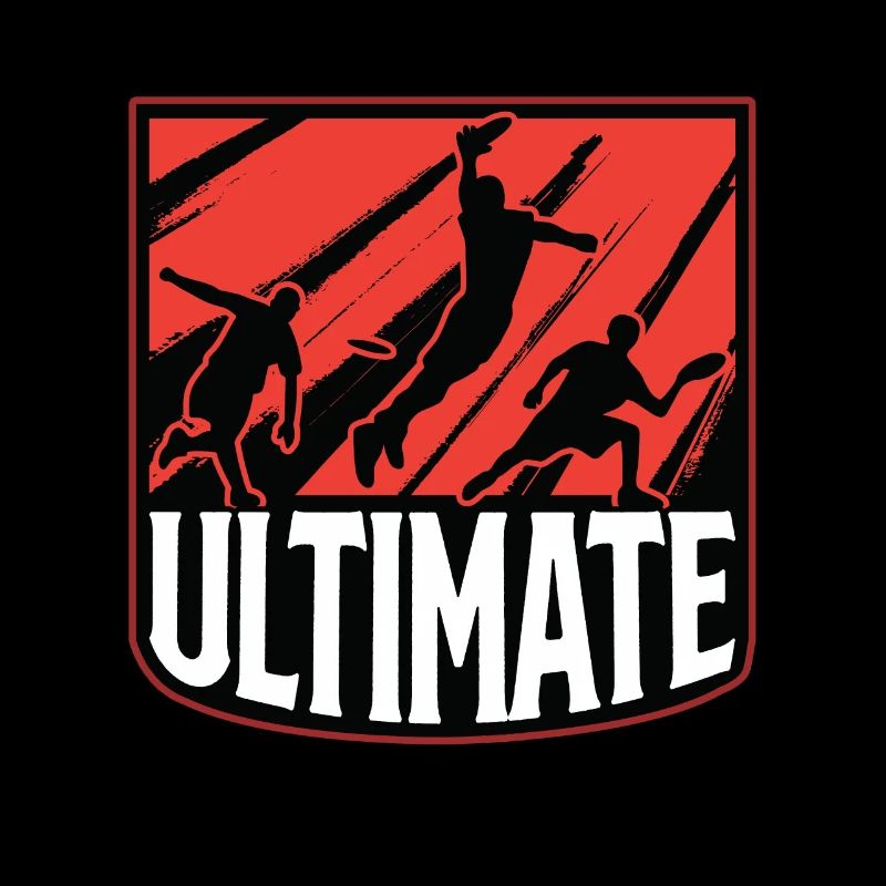 Flying Disc Ultimate Frisbee Player Disc Golfing