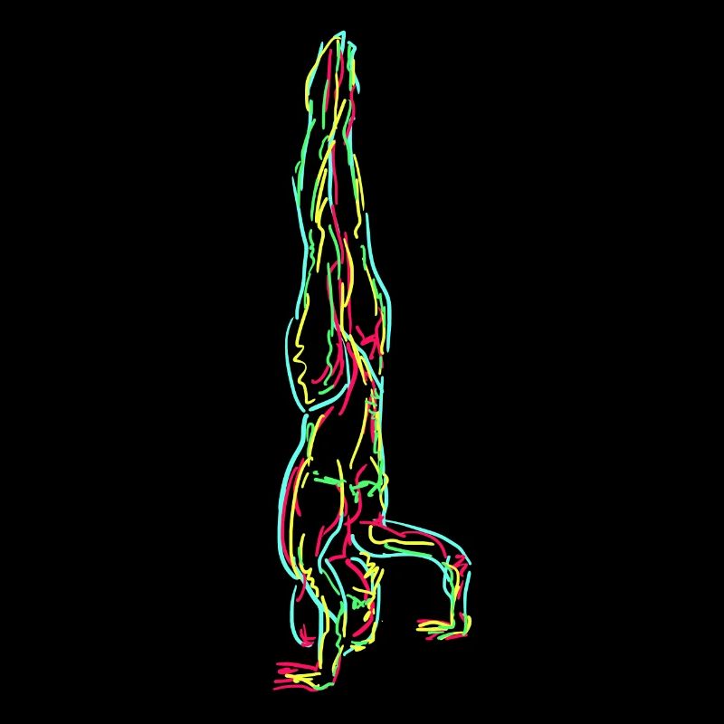 Handstand Graphic Gymnastics Gymnast