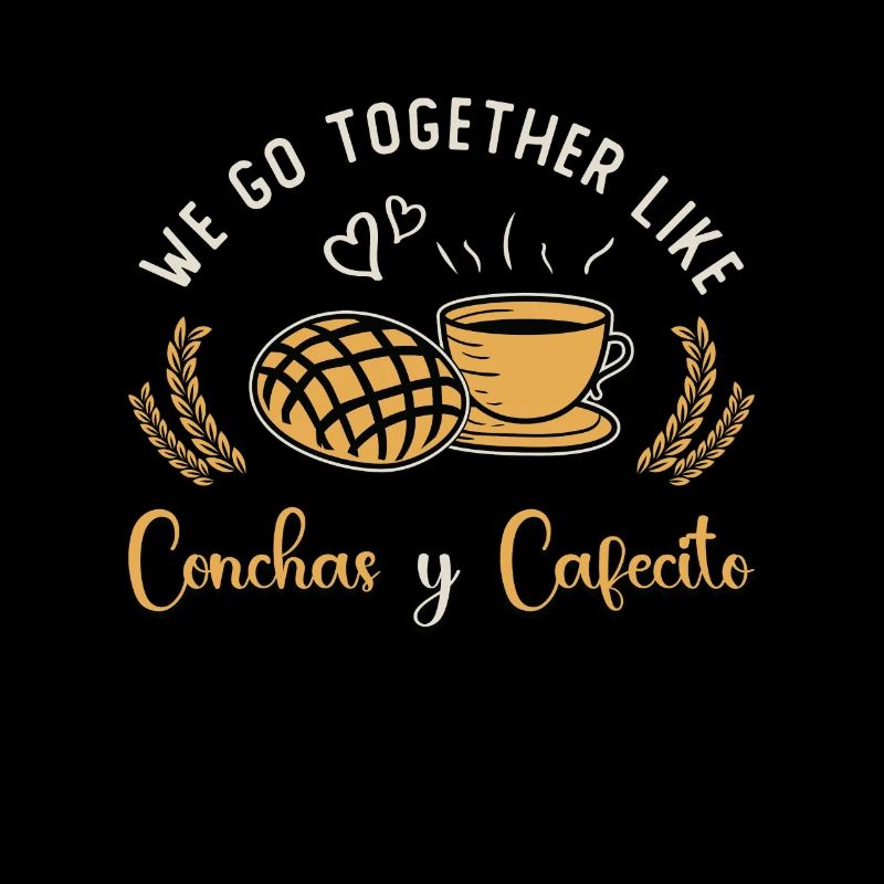 Conchas, nous allons ensemble comme du pain sucré mexicain