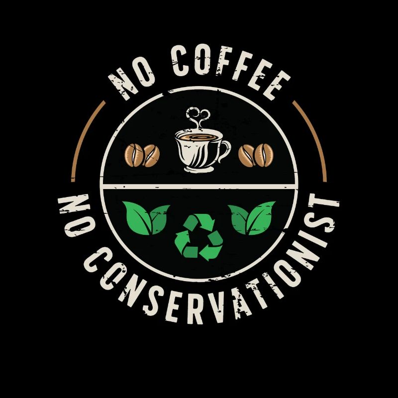 Conservationist No Coffee Environment Coffee Lover