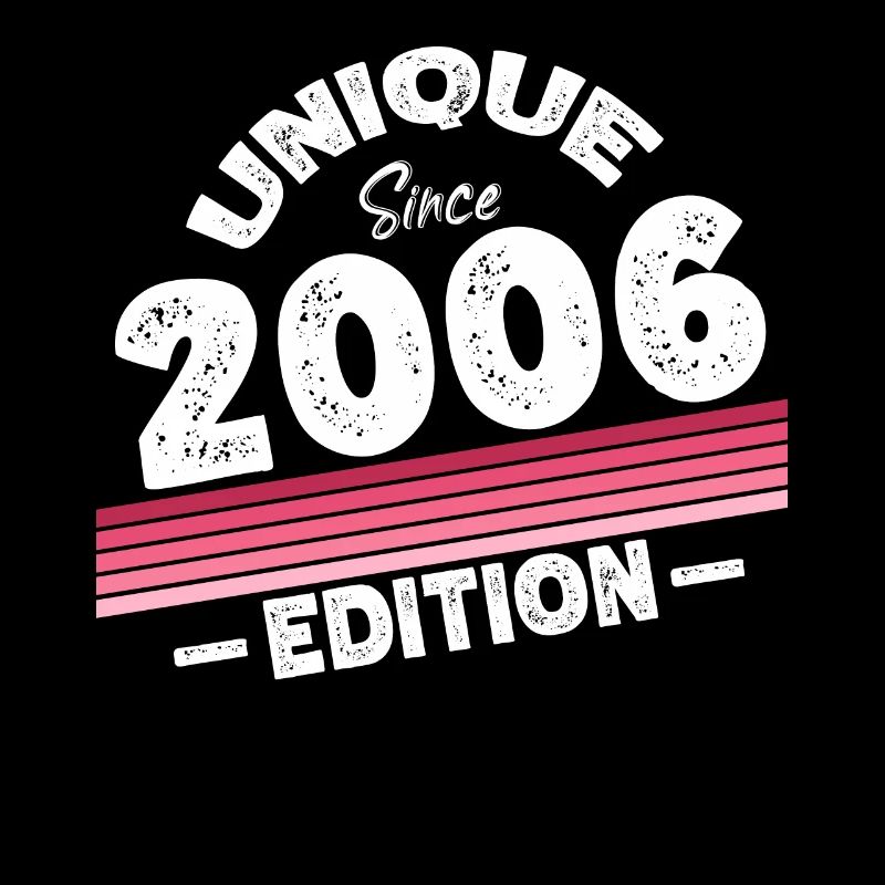 Unique Since 2006 Edition Birthday Vintage 2006