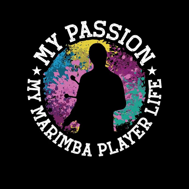 Marimba Player My Passion My Percussion Instrument