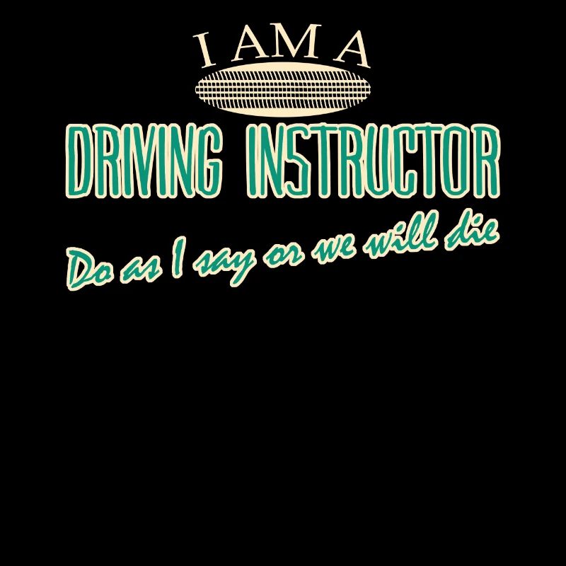 Moniteur d’auto-école Blague Professeur de conduite