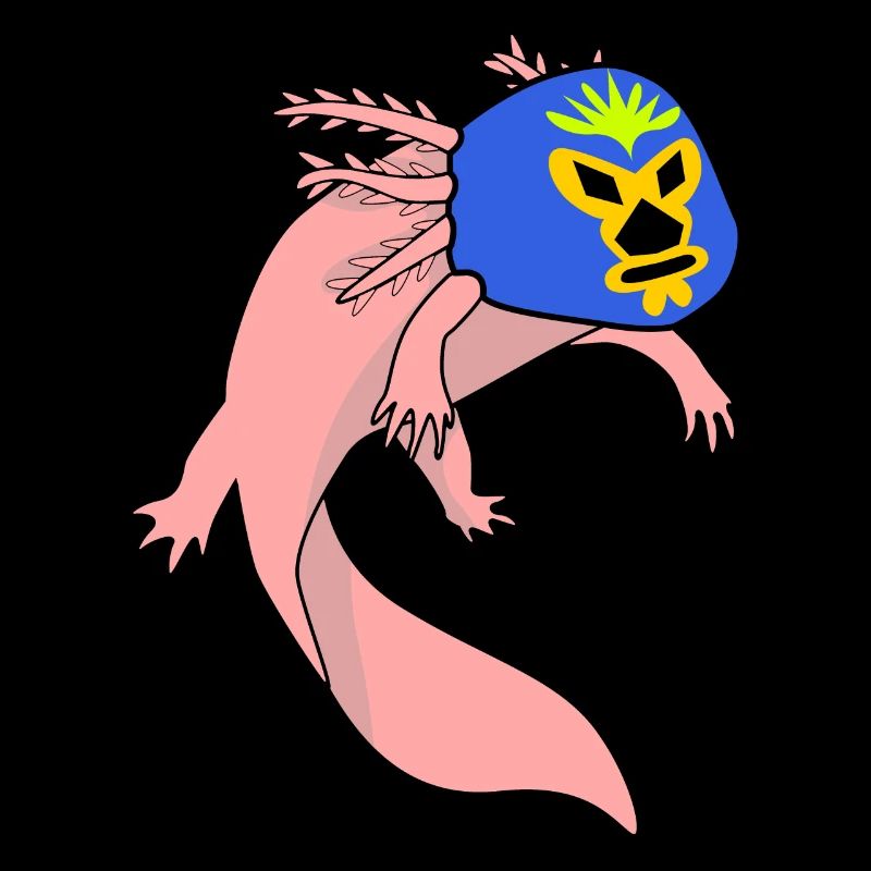 Lucha Libre Axolotl Luchador