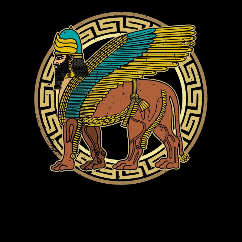 Assyrie Lamassu Divinité Babylone Mythologie