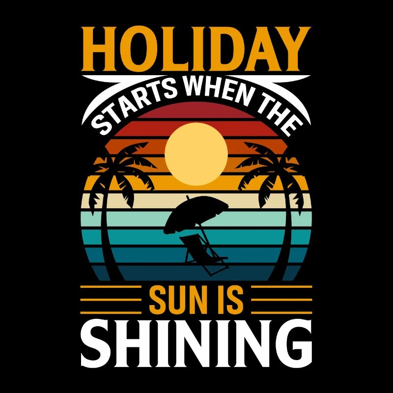 Der Urlaub Beginnt, Wenn Die Sonne Scheint