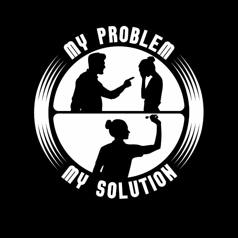 Dart Player My Problem My Pictogram Mom Bullseye
