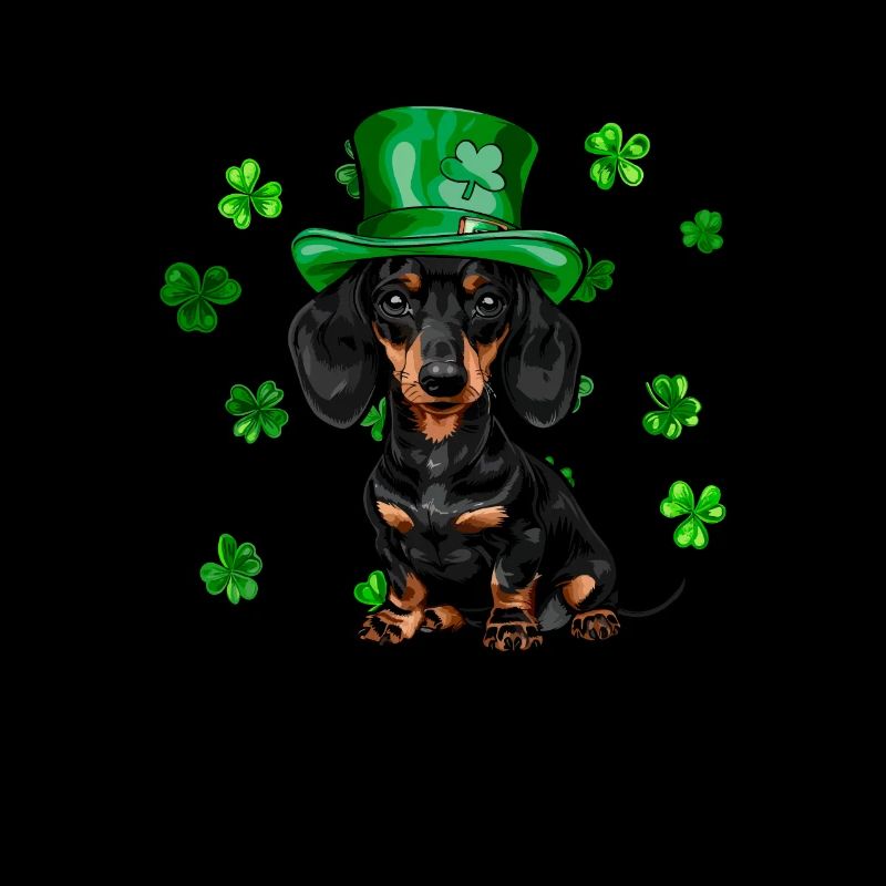 Teckel St Patrick’s Day Shamrock