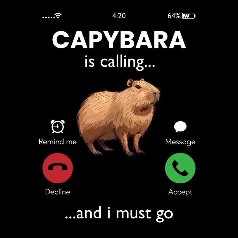 Capybara is calling