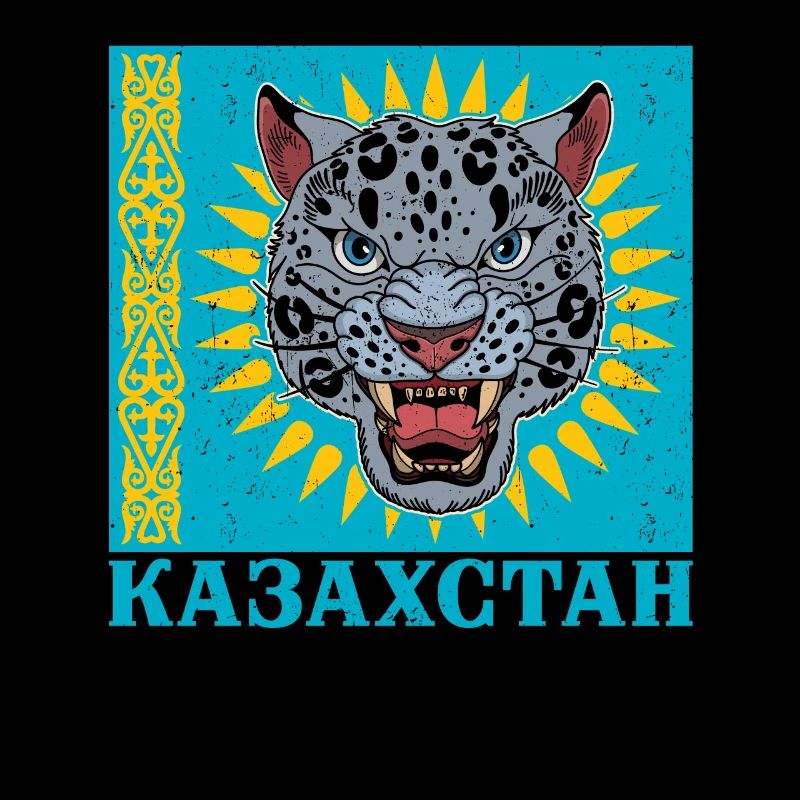 Kasachstan Herkunft National Schneeleopard