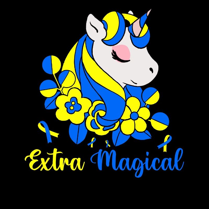 Extra Magical Down Syndrome Awareness Bleu et