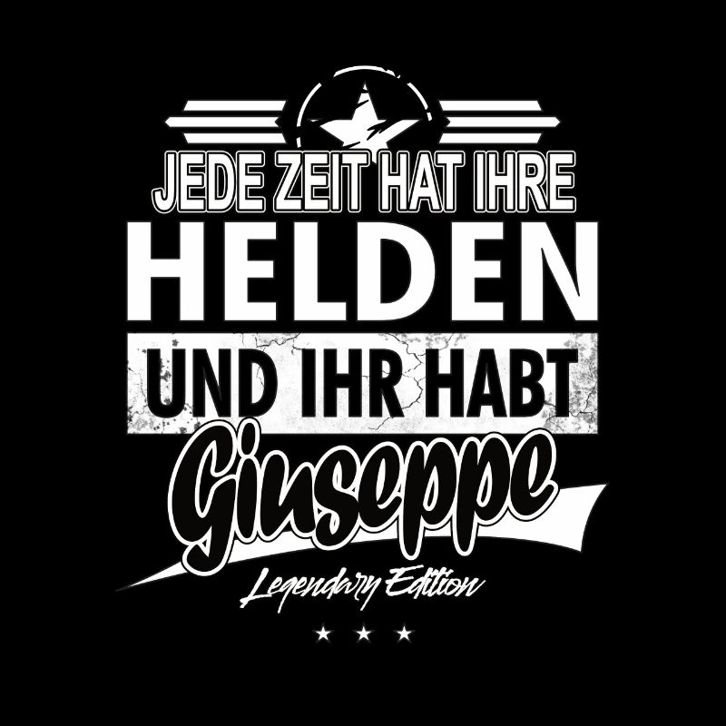 Chaque époque a ses héros Vous avez Giuseppe