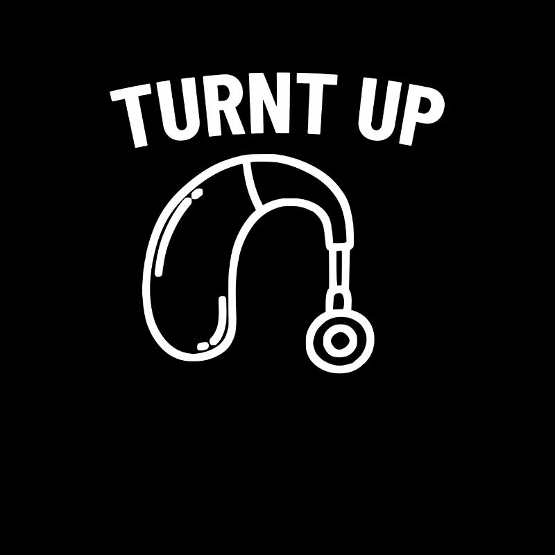 Turnt Up Hearing Impaired Deaf ASL Sign Language