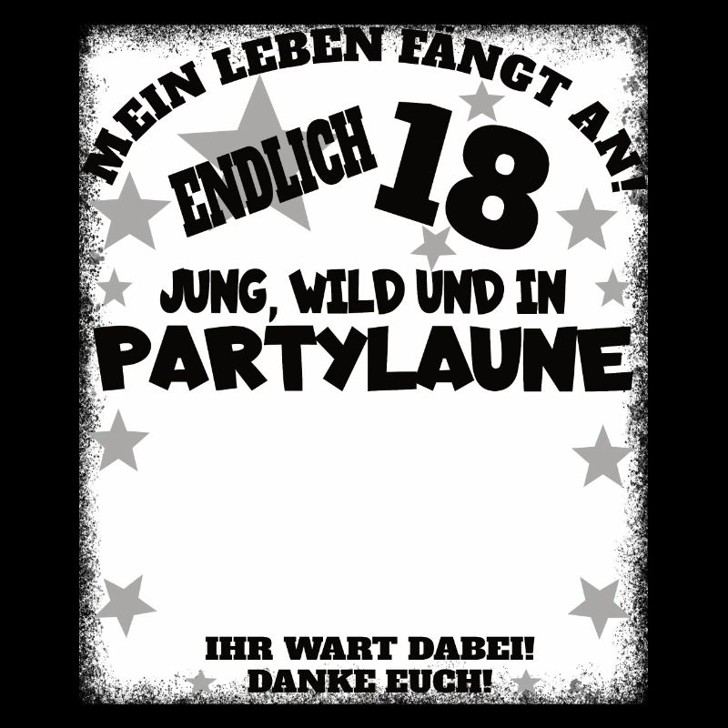 18. Geburtstag Mädchen & Junge Gästebuch