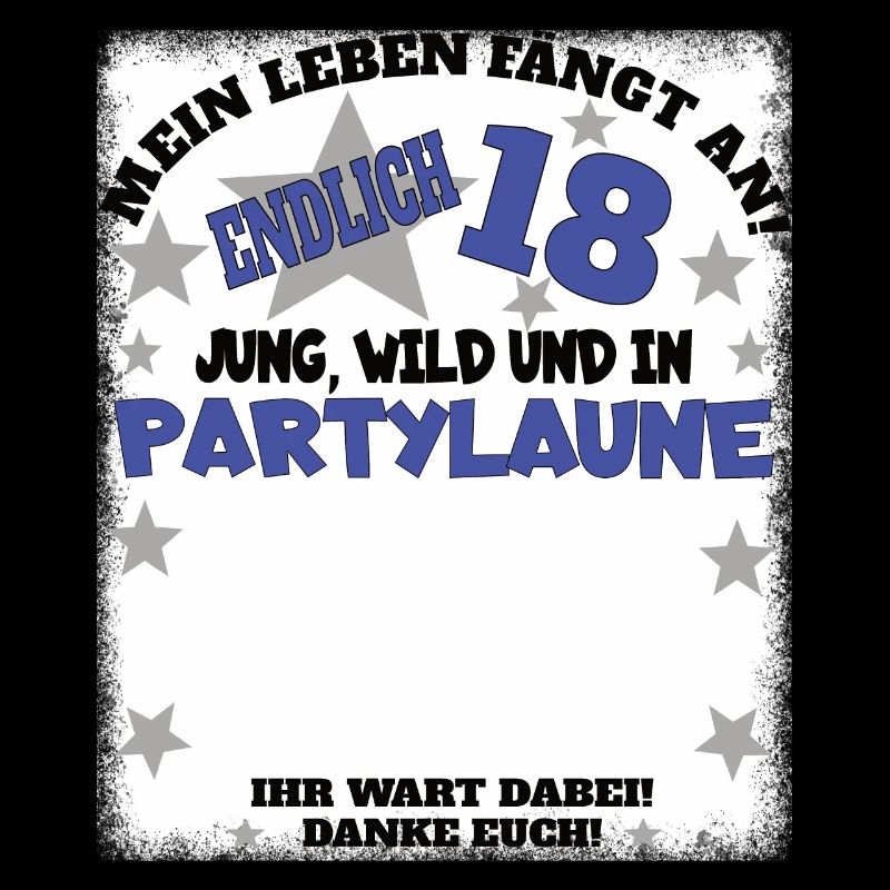 18. Geburtstag Mädchen & Junge Gästebuch