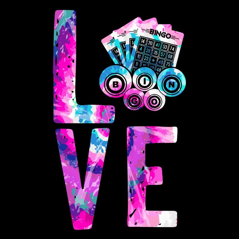 Bingo Player Watercolor Love