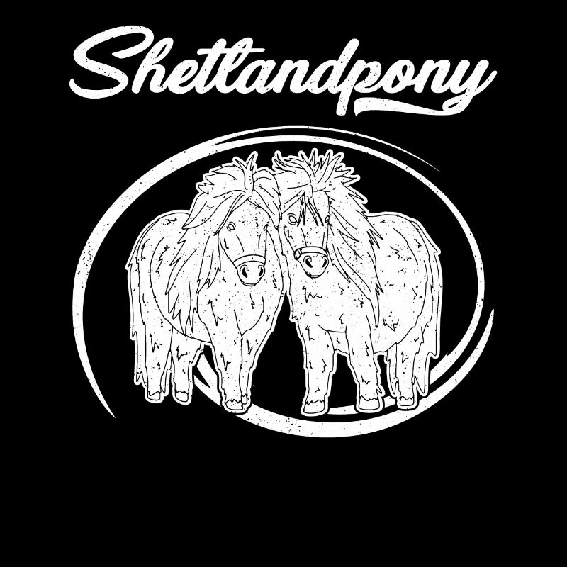 Shetland Pferdehalter Shetty Pony Reitsport