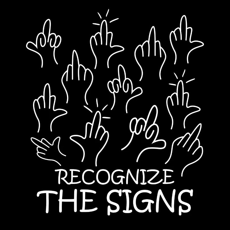 Middle Finger Misanthrope Grumpy