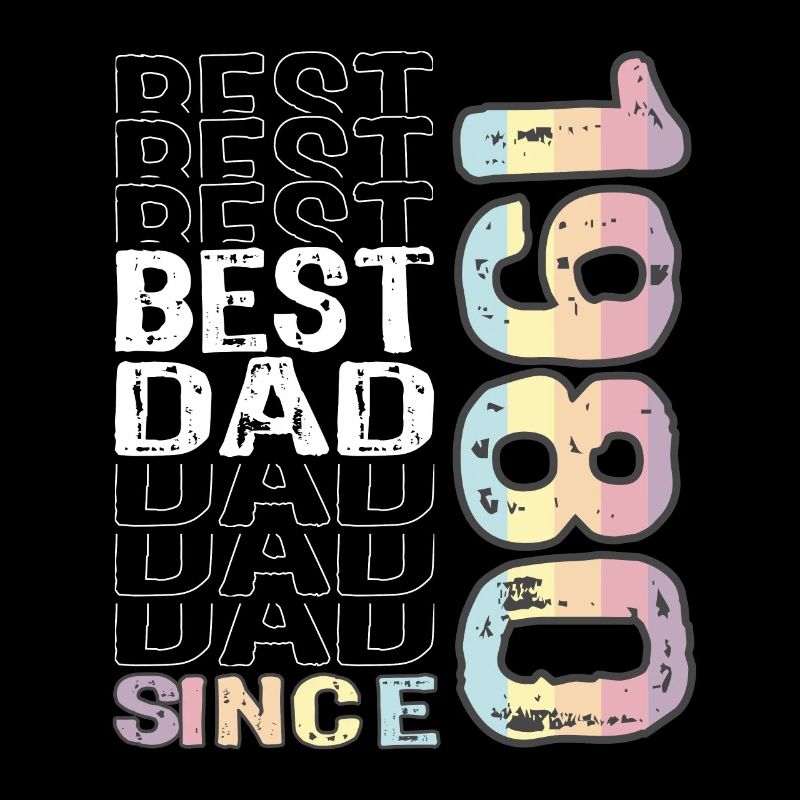 Bester Papa der Welt seit 1980 Vatertag