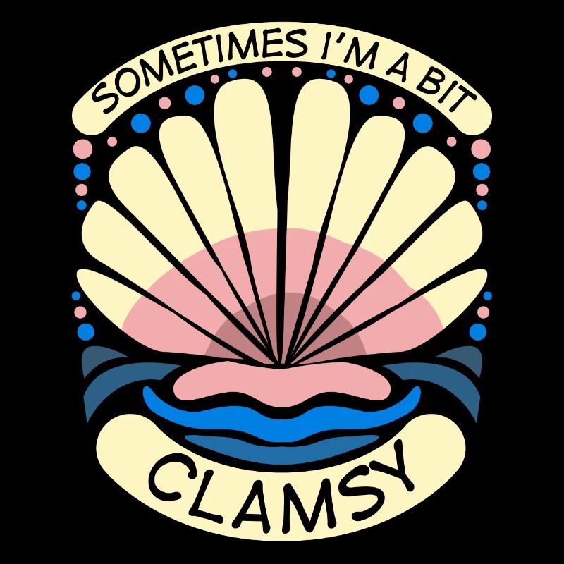 Clumsy Seashells Sea Shell Clams Clam
