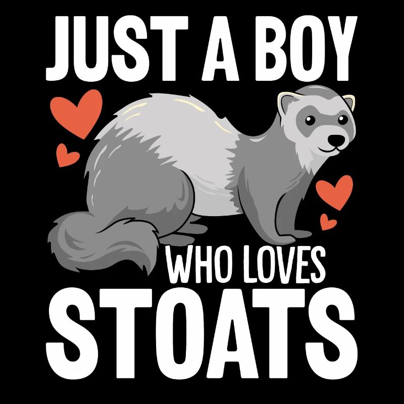 Juste un garçon qui aime les drôles de belettes à queue courte