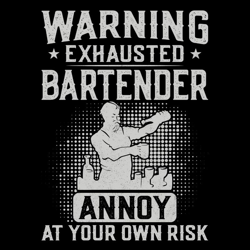 Avertissement du mixologue barman