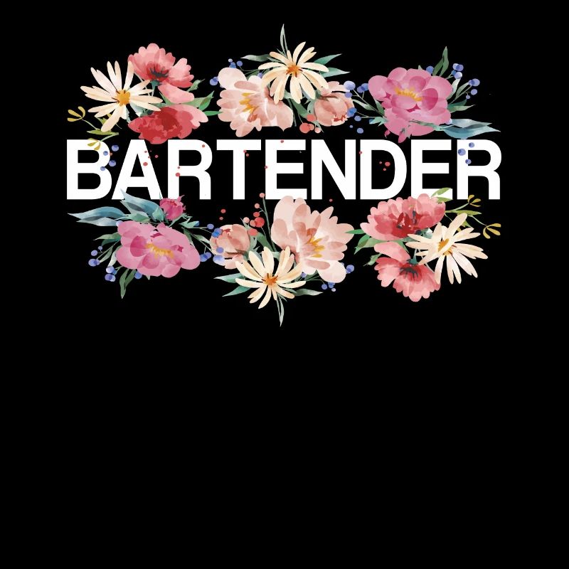 Bartender Mixologist Flowers