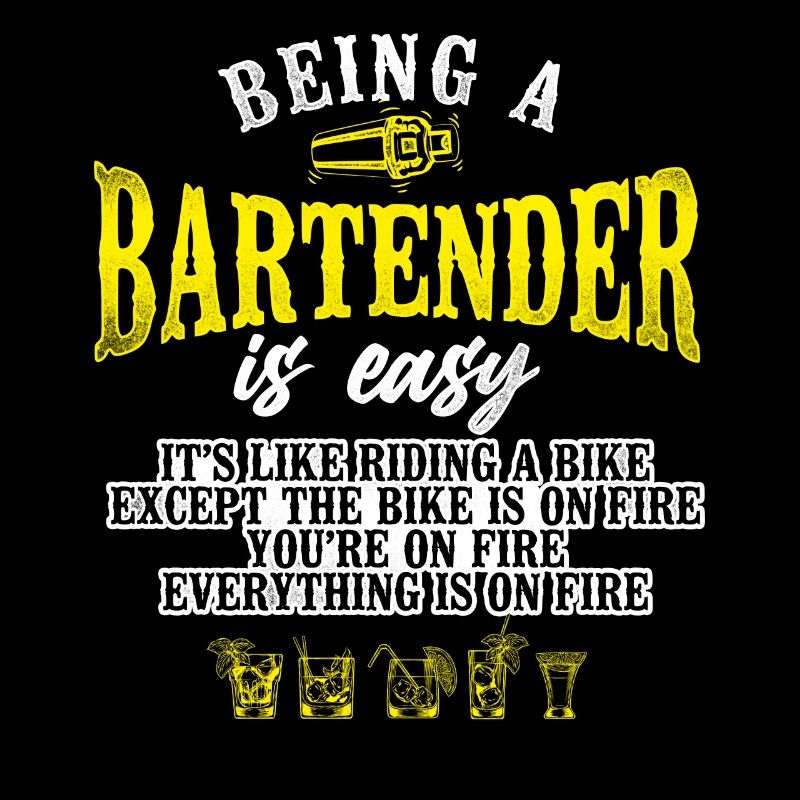 Bartender Mixologist Being A