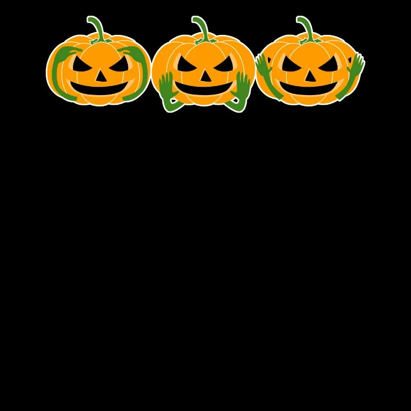 Pumpkin Three Monkeys 3 Pumpkins